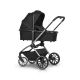 EUROCART Kolica za bebe 2u1 Easy Go Giro Ebony, crna - W-EA-GIRO-EB