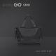 EUROCART Kolica za bebe 2u1 Easy Go Giro Ebony, crna - W-EA-GIRO-EB