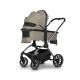 EUROCART Kolica za bebe 2u1 Easy Go Giroc Savana, bež - W-EA-GIRO-SB