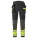 PORTWEST Radne pantalone EV442 - EV4 visokovidljive, žuta/crna - 64396