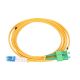 EXESHOP ExeLink patchcord LC/UPC-SC/APC SM, Duplex, G652D, PVC, 3.0mm, 2m - EXE046