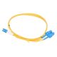 EXESHOP ExeLink patchcord LC/UPC-SC/UPC SM Duplex, G652D 3mm, 0,5m - EXE050