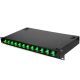 EXESHOP Optički patch panel ExeLink sa 12 konektora SC/APC za rek orman - EXE077