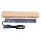 EXESHOP Razvodni PDU panel za rack 19 in, sa 9 utičnih mesta, kabl 2m (aluminijum) - EXE119