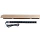 EXESHOP Razvodni PDU panel za rack 19 in, sa 15 utičnih mesta, kabl 2m (aluminijum) - EXE122