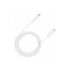 CANYON Kabl USB tip C na USB tip C, 8K, 40 Gbps, 1m, bela - CNS-USBC44W