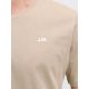 JJ REBEL MUŠKA MAJICA LOGO TEE BEŽ L - EP3067307