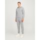 JJ REBEL MUŠKI DUKS SA KAPULJAČOM LOGO SWEAT HOOD SIVI XXL - EP3058752