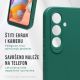 Maska za Samsung A175 Galaxy A17 3D Camera tamno zelena - 222884