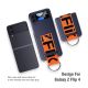 Futrola Ring Wrap za Samsung F721B Galaxy Z Flip 4 5G, plava - F104905