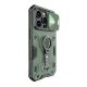 NILLKIN Maska Cam Shield Armor Pro za iPhone 14 Pro, zelena - F105469