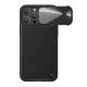 NILLKIN Maska Cam Shield Leather S za iPhone 14 Pro Max, crna - F105493