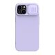 NILLKIN Maska Cam Shield Silky za iPhone 14, ljubičasta - F105511