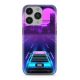 Maska Ultra tanki Print Neon Wave za iPhone 14 Pro - F107500