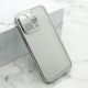 Futrola Sparkly Husk za iPhone 14 Pro , siva - F107977