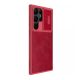 Maska Nillkin Qin Pro Leather za Samsung S918B Galaxy S23 Ultra, crvena - F109774