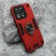 Maska Square ring za Honor X8a, crvena - F110083