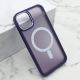 Futrola Silky Magsafe za iPhone 14, ljubičasta - F110434