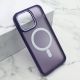 Maska SILKY MAGSAFE II za iPhone 14 Pro Max, ljubičasta - F110440