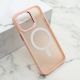 Futrola Silky Magsafe za iPhone 14 Pro Max, roze - F110441