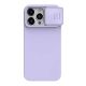 NILLKIN Maska Cam Shield Silky za iPhone 15 Pro, ljubičasta - F111634