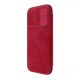 NILLKIN Maska Qin Pro za iPhone 15 Pro Max, crvena - F111665
