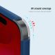 NILLKIN Maska Super Frost Pro za iPhone 15 Pro, crvena - F111688