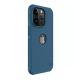 NILLKIN Maska Super Frost Pro za iPhone 15 Pro Max, plava - F111696
