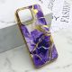 Futrola Marble za iPhone 15 Pro Max, ljubičasta - F113282