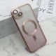Futrola Glitter Magsafe za iPhone 15 Plus, roze - F113827