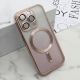 Futrola Glitter Magsafe za iPhone 15 Pro, roze - F113832