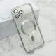 Maska Camera Protect MagSafe za iPhone 12 Pro Max, srebrna - F113975