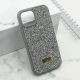 Maska DIAMOND SELECTION za iPhone 15, srebrna - F114937