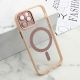 Maska DIAMOND MagSafe za iPhone 12 Pro, roza - F114959