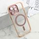 Maska DIAMOND MagSafe za iPhone 13 Pro, roza - F114965