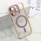 Maska DIAMOND MagSafe za iPhone 14 Pro, roza - F114971