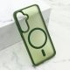 Maska SILKY MAGSAFE za Samsung S921B Galaxy S24 5G, zelena - F115044