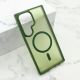 Maska SILKY MAGSAFE za Samsung S928B Galaxy S24 Ultra 5G, zelena - F115050
