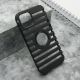 Maska LINES LOGO CUT za Iphone 12/12 Pro, crna - F116249