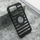Maska LINES LOGO CUT za iPhone 15 Pro, crna - F116269