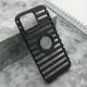 Maska LINES LOGO CUT za iPhone 15 Pro Max, crna - F116273
