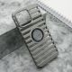 Maska LINES LOGO CUT za iPhone 15 Pro Max, siva - F116274