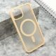 Maska Silky Magsafe Matte za iPhone 14, roze - F116320