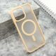 Maska Silky Magsafe Matte za iPhone 14 Pro Max, roze - F116324