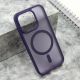 Maska Silky MagSafe Matte za iPhone 15 Pro, ljubičasta - F116334