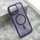 Maska Silky Magsafe Matte za iPhone 15 Pro Max, ljubičasta - F116338