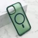 Maska Silky Magsafe za iPhone 11, zelena - F116345