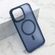 Maska Silky MagSafe II za iPhone 14 Pro Max, plava - F116361