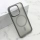 Maska Silky Magsafe za iPhone 15 Pro, siva - F116365