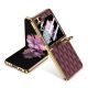 Maska RHOMBUS za Samsung F741B Galaxy Z Flip 6 5G, bordo - F116925